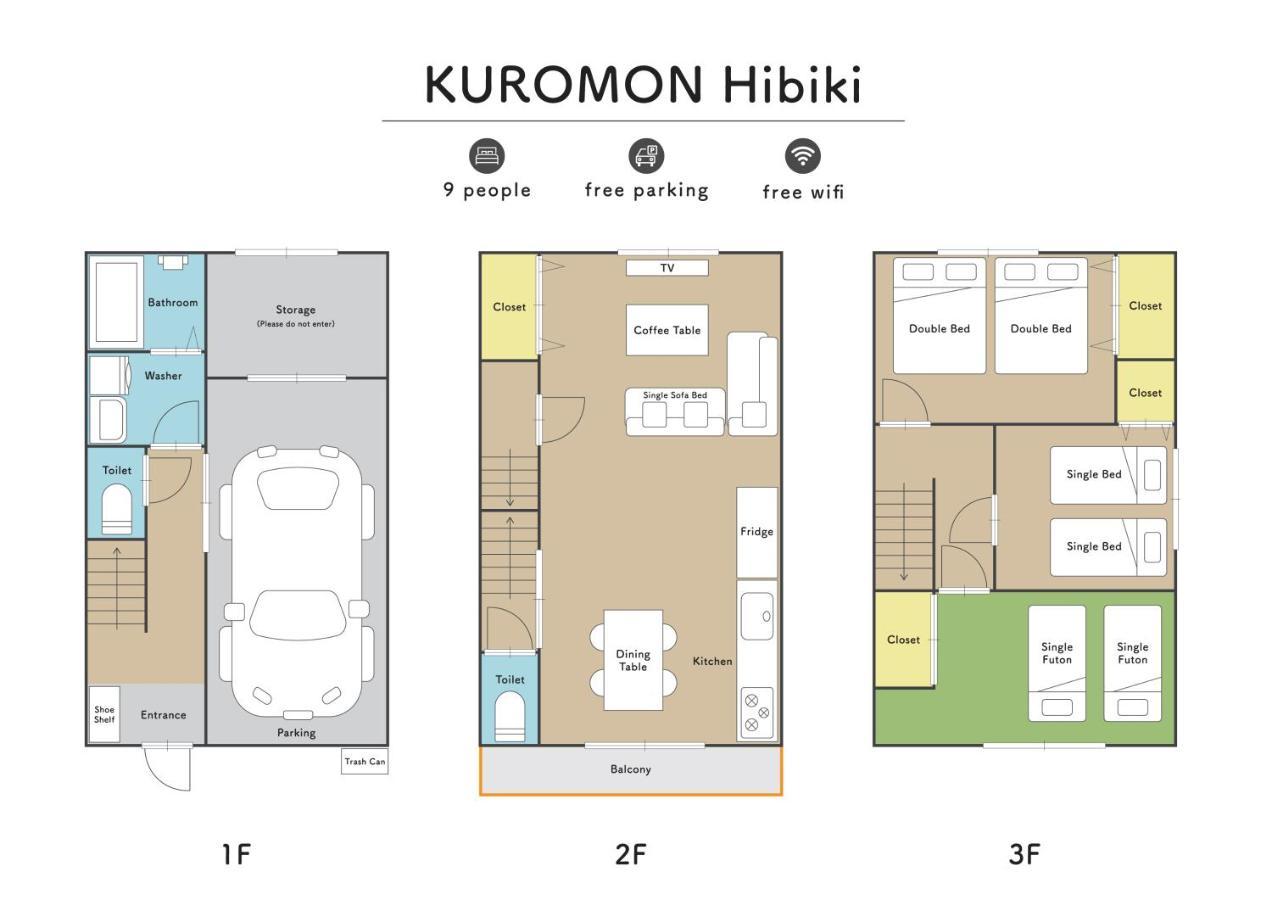 Kuromon Hibiki Osaka Exterior foto